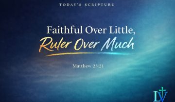 Faithful Over Little, Ruler Over Much