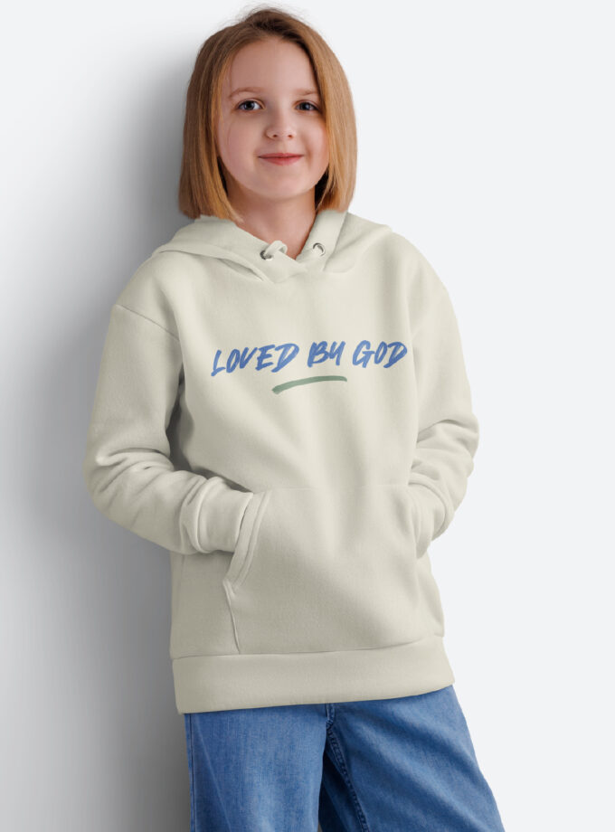 Loved By God Kids Hoodie