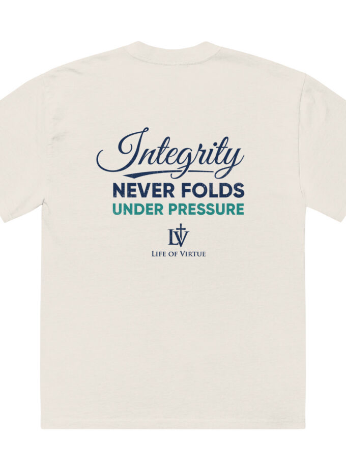 Integrity - Oversized faded t-shirt