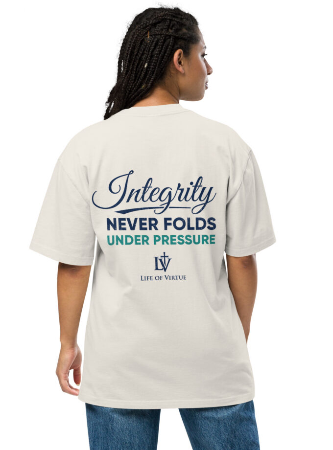 Integrity - Oversized faded t-shirt
