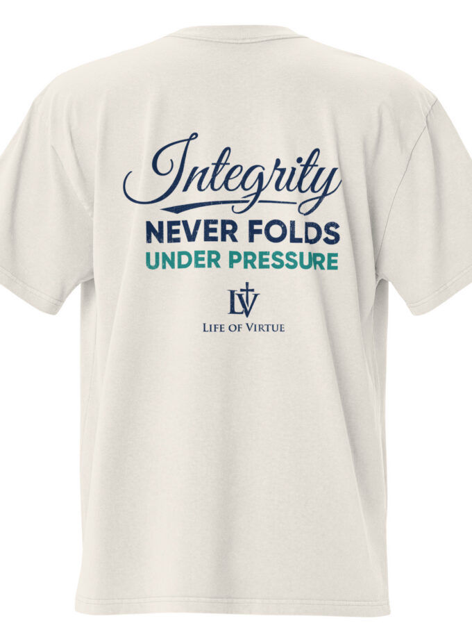 Integrity - Oversized faded t-shirt