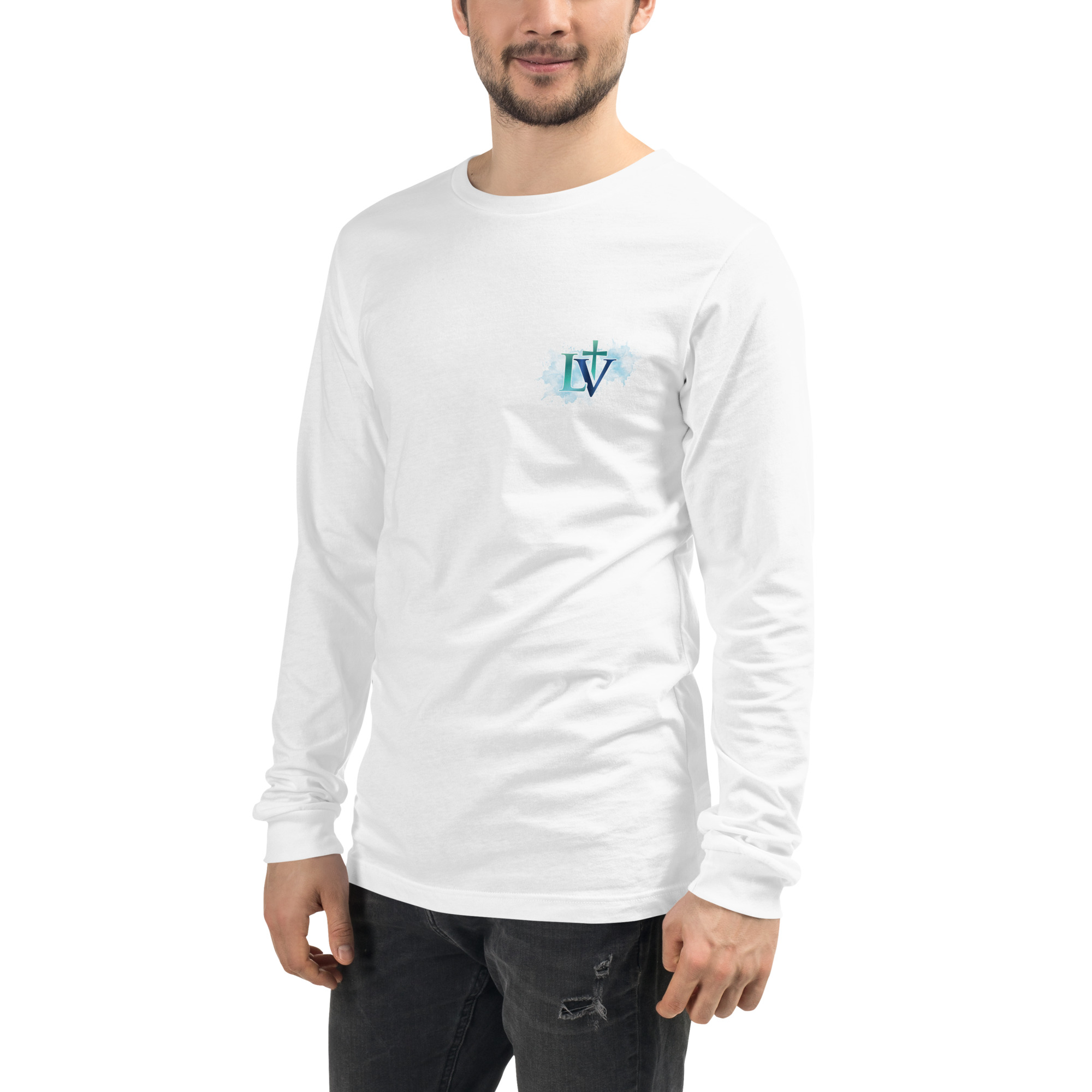 LOV Signature - Men's Long Sleeve Tee - Image 4