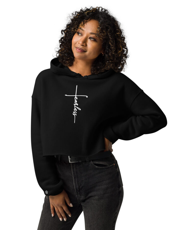 Fearless - Women's Cropped Hoodie