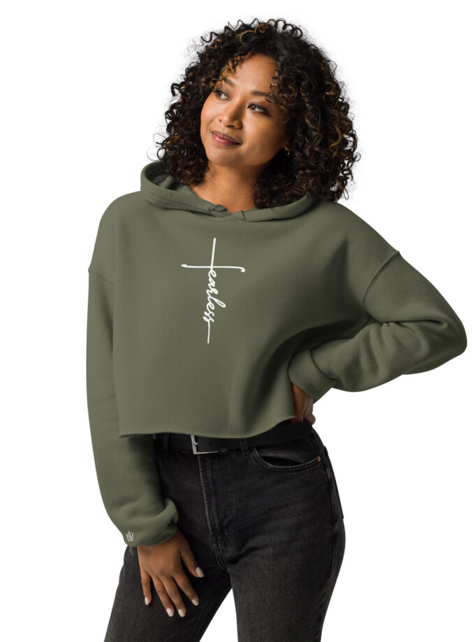 Fearless - Women's Cropped Hoodie