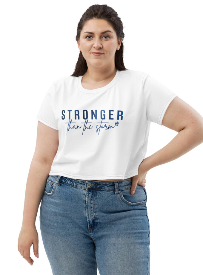 Women's Crop Tee White Edition