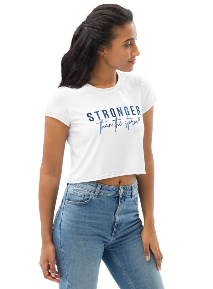 Women's Crop Tee White Edition