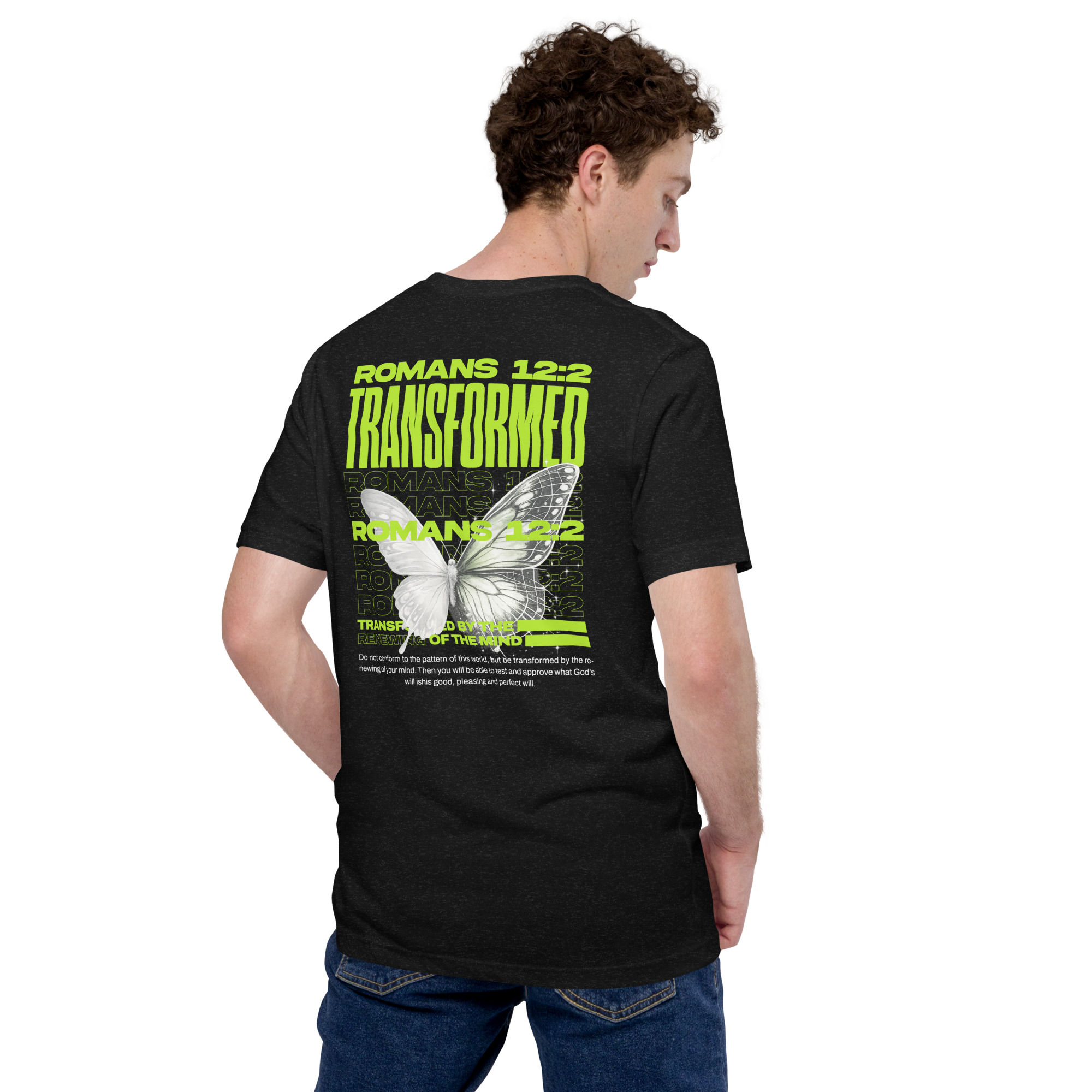Transformed - Unisex t-shirt Black Edition - Image 4