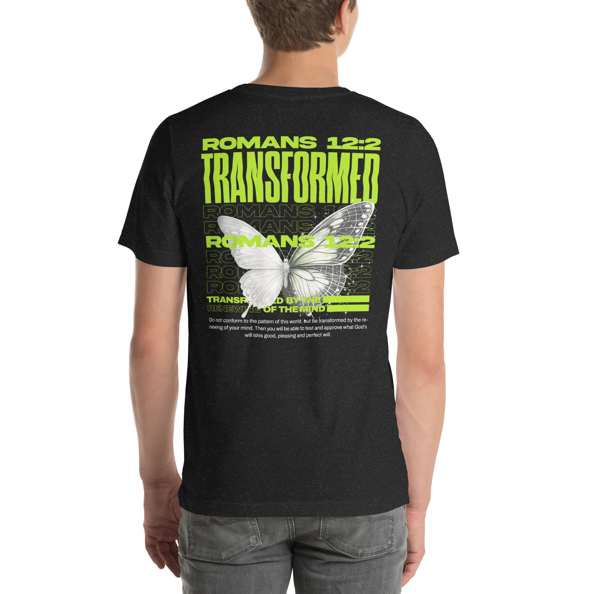 Transformed - Unisex t-shirt Black Edition - Image 3