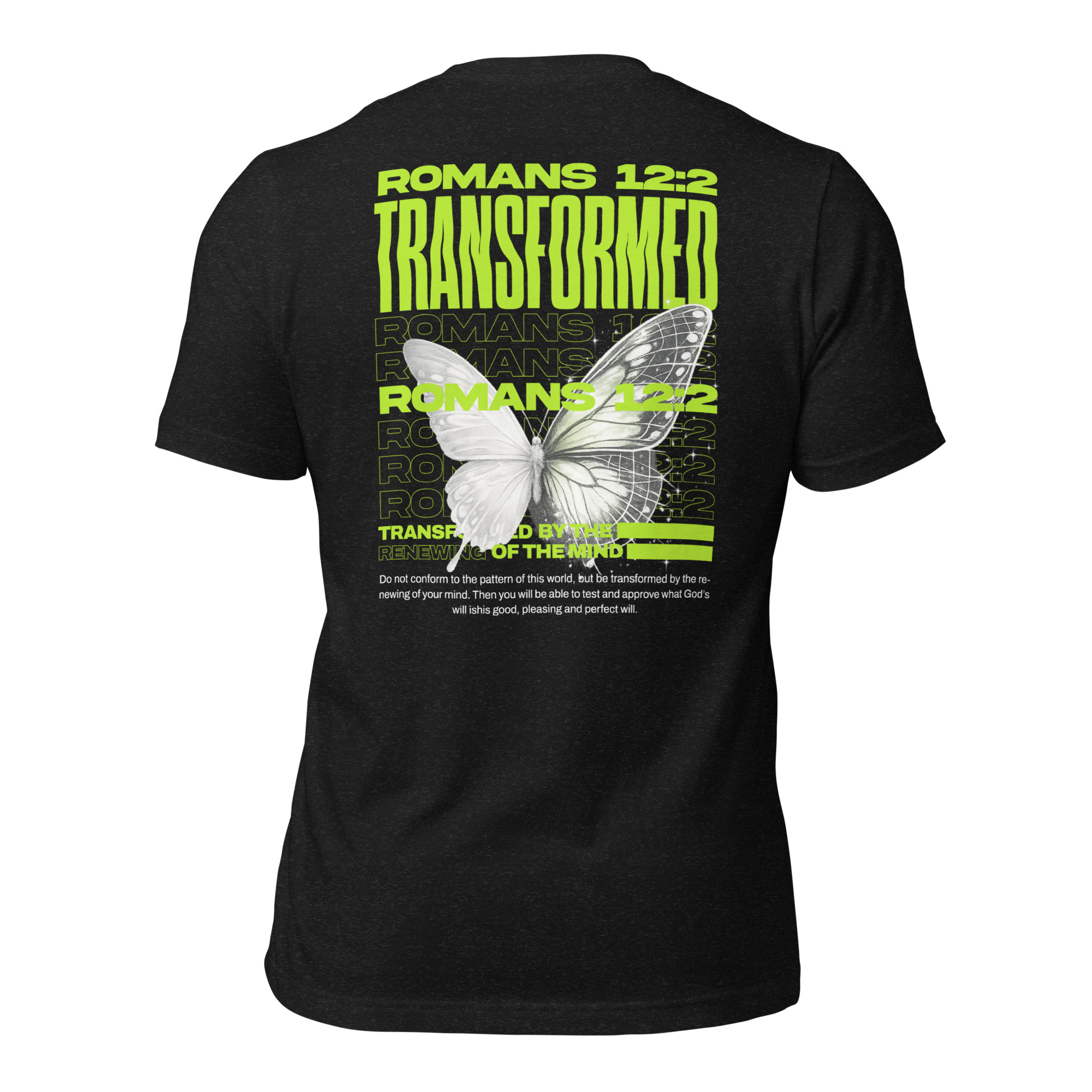 Transformed - Unisex t-shirt Black Edition - Image 2