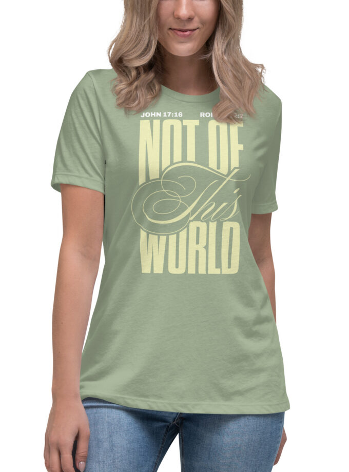 Women's Relaxed T-Shirt sage green