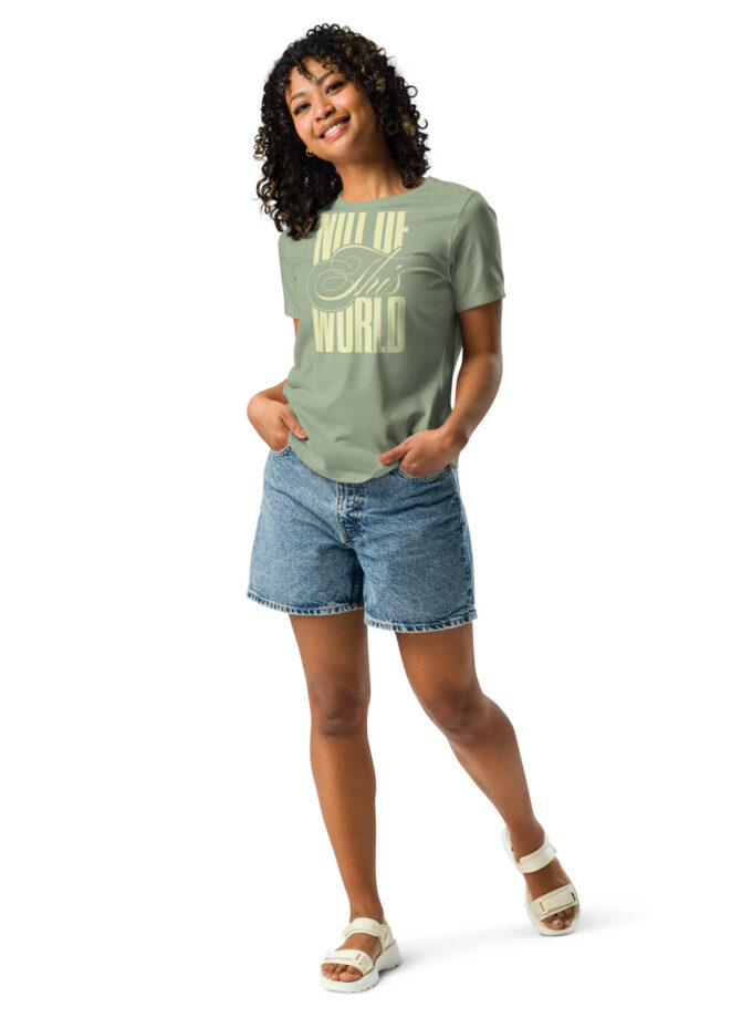 Women's Relaxed T-Shirt sage green