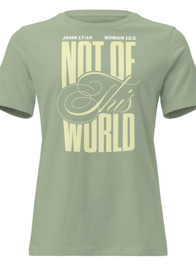 Women's Relaxed T-Shirt sage green