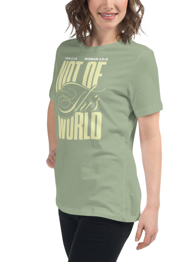 Women's Relaxed T-Shirt sage green