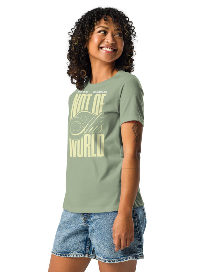 Women's Relaxed T-Shirt sage green